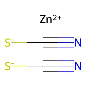 硫氰酸锌 structure