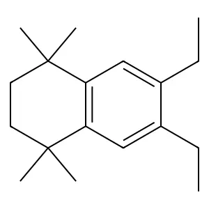 6,7-Diethyl-1,1,4,4-tetramethyltetraline structure