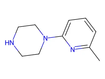 1-(6-Methylpyridin-2-yl)piperazine structure