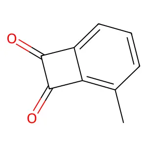 2-Methylbicyclo[4.2.0]octa-1,3,5-triene-7,8-dione structure