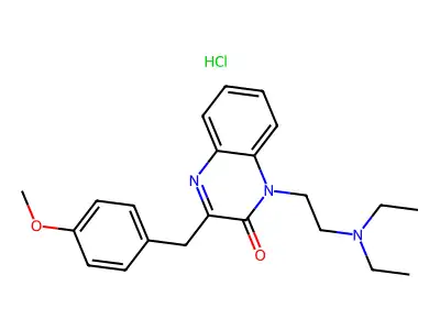 Caroverine Hydrochloride structure