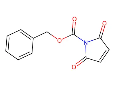 Benzyl 2,5-dihydro-2,5-dioxo-1H-pyrrole-1-carboxylate structure