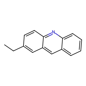 2-Ethylacridine structure
