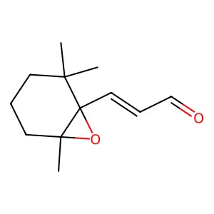 2-Propenal, 3-(2,2,6-trimethyl-7-oxabicyclo[4.1.0]hept-1-yl)- structure