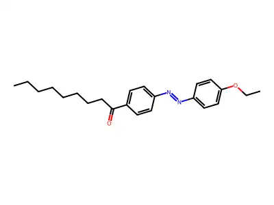 1-[4-[(4-Ethoxyphenyl)diazenyl]phenyl]nonan-1-one structure