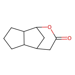 1,5-Methano-3H-cyclopent[c]oxepin-3-one, octahydro- structure