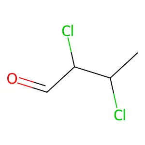 2,3-Dichlorobutanal structure