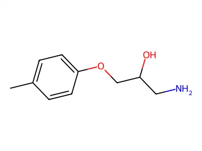1-Amino-3-(4-methylphenoxy)propan-2-ol structure