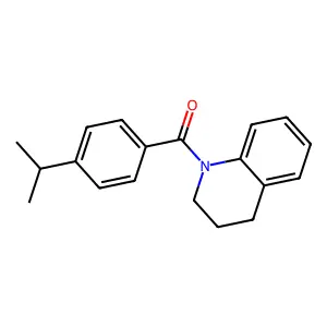 1-(4-Isopropylbenzoyl)-1,2,3,4-tetrahydroquinoline structure