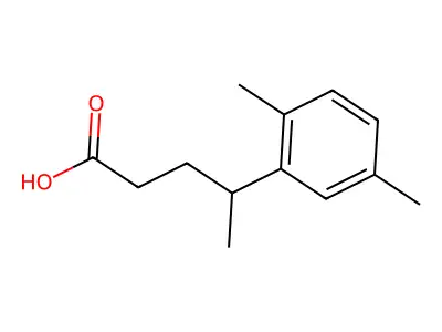 4-(2,5-dimethylphenyl)pentanoic Acid structure