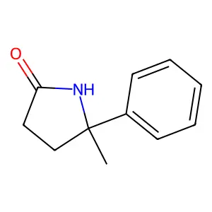5-Methyl-5-phenyl-2-pyrrolidinone structure