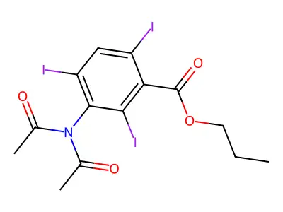 Propyl Docetrizoate structure