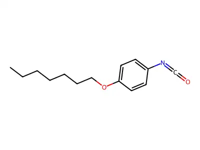 4-(Heptyloxy)phenyl isocyanate structure
