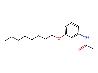 Acetamide, N-[3-(octyloxy)phenyl]- structure