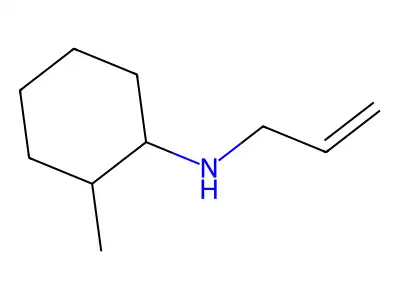 2-methyl-N-(prop-2-en-1-yl)cyclohexan-1-amine structure
