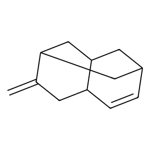 2,7-Methanonaphthalene, 1,2,3,4,4a,7,8,8a-octahydro-3-methylene- structure