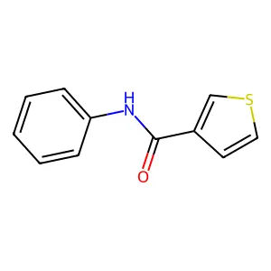 N-phenyl-3-thiophenecarboxamide structure