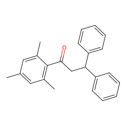 1-Mesityl-3,3-diphenyl-1-propanone structure