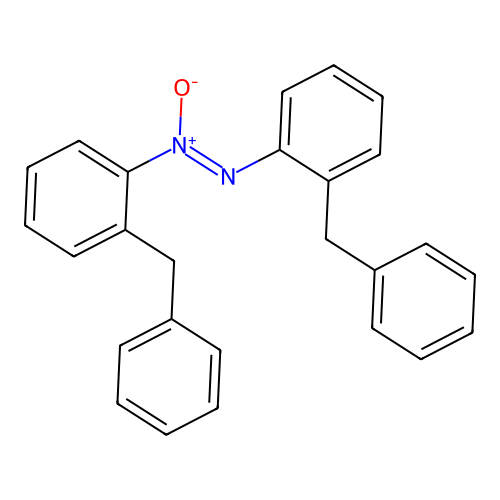 (2-Benzylphenyl)-(2-benzylphenyl)imino-oxidoazanium structure