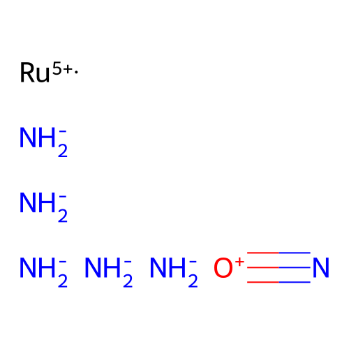 Azanide;azanylidyneoxidanium;ruthenium(5+) structure