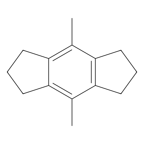 4,8-Dimethyl-1,2,3,5,6,7-hexahydro-S-indacene structure