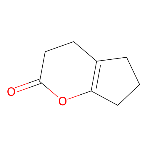 4,5,6,7-Tetrahydrocyclopenta[b]pyran-2(3H)-one structure