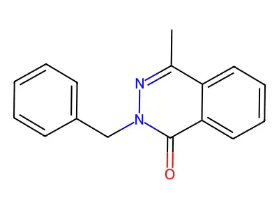 2-Benzyl-4-methylphthalazin-1-one structure
