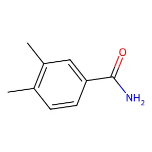 3,4-二甲基苯甲酰胺 structure
