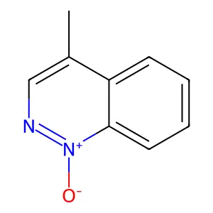 4-Methylcinnoline 1-oxide structure