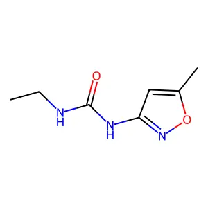 3-Ethyl-1-(5-methyl-1,2-oxazol-3-yl)urea structure