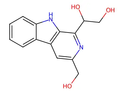 Pyridindolol structure