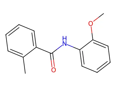 N-(2-甲氧基苯基)-2-甲基苯甲酰胺 structure
