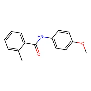 N-(4-methoxyphenyl)-2-methylbenzamide structure