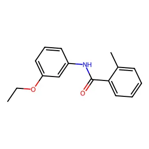 N-(3-Ethoxyphenyl)-2-methylbenzamide structure