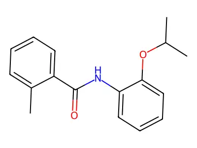 Benzamide, 2-methyl-N-(2-(1-methylethoxy)phenyl)- structure