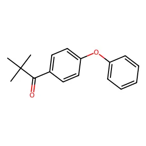 1-Propanone, 2,2-dimethyl-1-(4-phenoxyphenyl)- structure