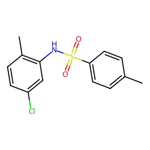 N-(5-chloro-2-methylphenyl)-4-methylbenzenesulfonamide structure