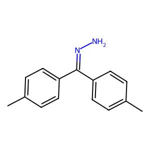 [Bis(4-methylphenyl)methylidene]hydrazine structure