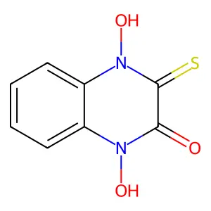 3-Mercapto-1lambda(5),4lambda(5)-quinoxaline-1,2,4-triol structure