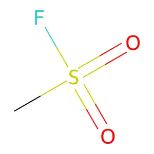 甲基磺酰氟 structure
