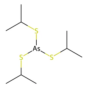 Propyl thioarsenite structure