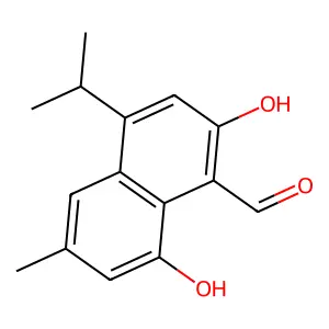 6-Deoxyhemigossypol structure