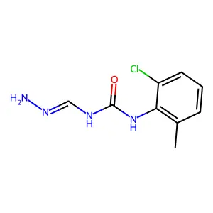 1-(2-Chloro-6-methylphenyl)-3-(diaminomethylidene)urea structure