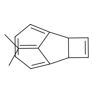 Tricyclo[4.4.1.0(2,5)]undeca-1(10),3,6,8-tetraene, 11-(1-methylethylidene)- structure