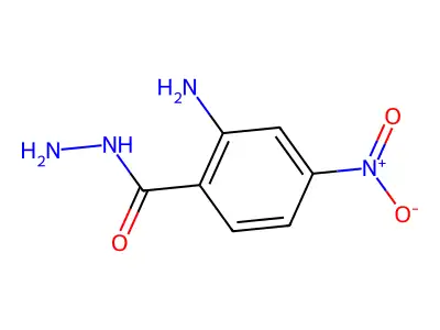 2-Amino-4-nitrobenzohydrazide structure