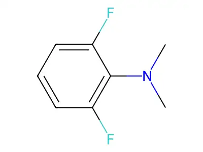 N1,N1-dimethyl-2,6-difluoroaniline structure