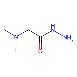 2-(Dimethylamino)acetohydrazide structure