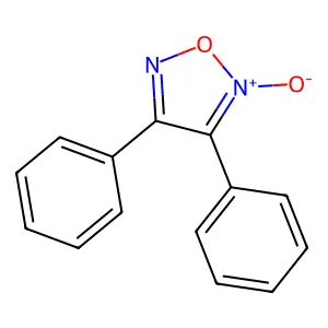 3,4-Diphenyl-1,2,5-oxadiazole 2-oxide structure