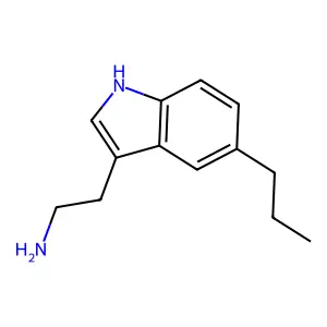 5-Propyltryptamine structure
