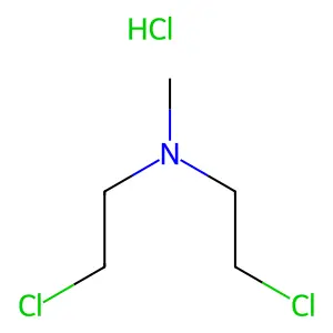 Nitrogen mustard hydrochloride structure